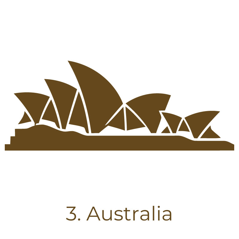 graphic of Australian Opera House