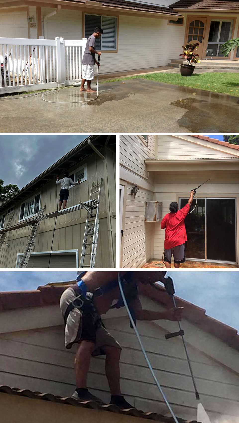 images of masonry work completed by RGL Handyman Service, LLC